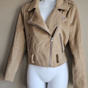 Forever 21 Tan Teddy Jacket